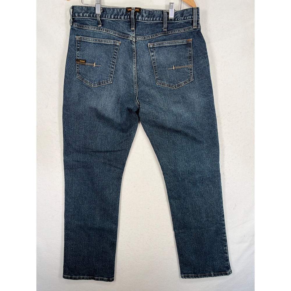Ariat Rebar M4 Relaxed Boot Mens Jeans Blue Medium Wash Denim 34x34 10016223 - Picture 5 of 11